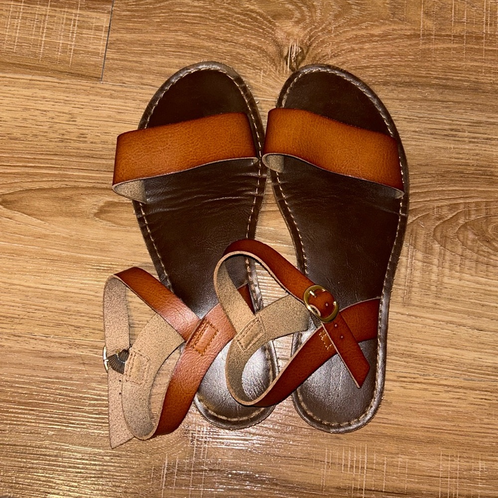 Brown Sandals size 6.5